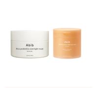 Abib - Glutathiosome Dark Spot Pad (1ea) X Rice Probiotics Overnight Mask (1ea) Set