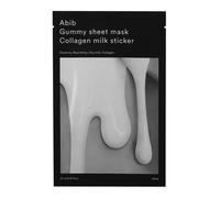 ABIB Gummy Sheet Mask Collagen Milk - Maschera viso idratante e schiar