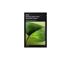 Abib - Gummy Sheet Mask - Heartleaf Sticker - 1pezzo