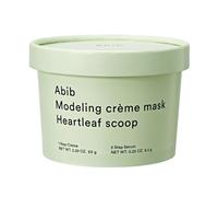 ABIB Modeling Cream Mask Heartleaf Scoop 1 set (65 g + 6,5 g + spatola + ciot...