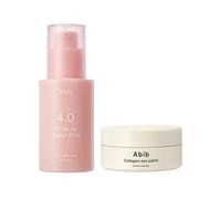 Abib - PDRN Glow Serum 4.0 Pump (1ea) X Jericho Rose Collagen Eye Patch Jelly (1ea) Set