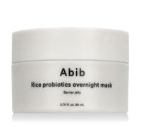 Abib Rice Probiotics Overnight Mask Barrier Jelly maschera per il viso per tutti tipi di pelle 80 ml Unisex
