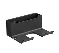 Abibiocy Hair Dryer Holder Wall Mount Blow Dryer Rack No Drill Blow Organizer for Bathroom Organizer for Hair Tool Rack Wall Mount