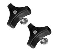 Abibiocy Lawn Mower Spare Parts 2PCS 2.17x1.69 inch Triple Angle Universal Plastic And Bolts Waterproof Replacement Lawn Mower Parts Accessoriess & Accessoriess