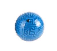 Abibiocy Mini 3D Magic Maze Puzzle Ball Cube Game Globe Sfera Bulk Labyrinth Toys Brain Teaser Game Learning Education Education Regali Red (Easy)