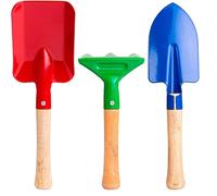 Abibiocy Toys Toys Set da Giardino per Bambini rastrellino rastrellino Mini apprendimento all'aperto per Bambini 3 pcsgarding Giocattoli
