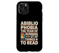 Abibliofobia La paura di rimanere a corto di libri da leggere Custodia per iPhone 11 Pro