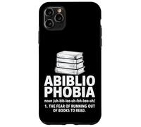Abibliofobia La paura di rimanere a corto di libri per leggere l'amore Custodia per iPhone 11 Pro Max