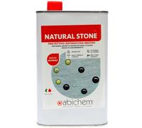 ABICHEM Natural Stone - Protettivo Antimacchia Neutro ad Asciugatura Rapida per Marmo, Granito e Pietre Naturali - Traspirante, Inalterabile, Prestazione Elevata (5 Litri)