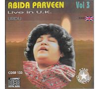 Abida Parveen - Live IN U.K Urdu - Vol. 3 CD