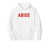 Abide - Funny One Word Cool Bro Retro 90's Felpa con Cappuccio