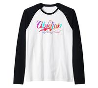 Abidjan Ivory Coast | Vacation Travel Maglia con Maniche Raglan