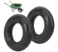 Abiemuce 2PCS Pneumatici con Camera D'aria, 4.80/4.00-8 Pollici Camera D'aria per Ruota Carriola, Camera D'aria per Pneumatico, Camera D'aria per Carrello a Mano, Camera D'aria per Ruota Carriola