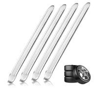 Abiemuce 4 Pezzi Leva per Pneumatici, 30CM Leva Smontagomme, Smontagomme Moto, Smontagomme Auto, Leva smontagomme, Leva del Pneumatico, Cambio Pneumatici Attrezzo per Moto e Bicicletta