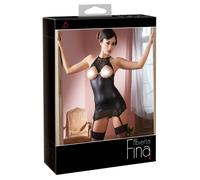 Abierta Fina Busenfreies Abito Lingerie Con Eleganti Merletti E Uno