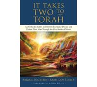 Abigail Pogrebin Rabbi Dov Linzer It Takes Two to Torah (Copertina rigida)