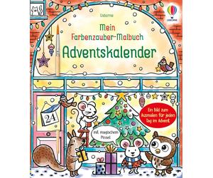Abigail Wheatle Mein Farbenzauber-Malbuch: Adventskalender: Buch ink (Tascabile)