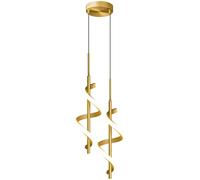 Abigali Spirali lampada sospesa 2x20 W oro LWSK
