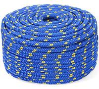 Abio Corda in Polipropilene Blu, 8 mm, 10 m, Resistente e Galleggiante, Adatta per Agricoltura, Navigazione, Sport in Barca e Attività All'aria Aperta