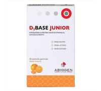 D3 Base Junior 30 Caramelle - Integratore di Vitamina D3 Gusto Arancia