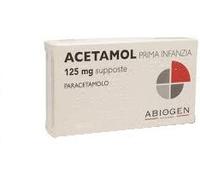 abiogen pharma spa Acetamol Prima Infanzia 10 Supposte 125mg
