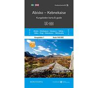 Abisko Kebnekaise Kungsleden 1 1:50 000: Kungsleden Map & Guide