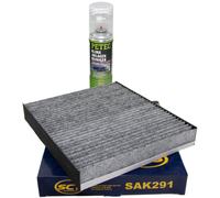 Abitacolo SAK291 + Clima Detergente Per Audi Seat Ibiza Skoda Fabia VW Polo