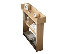 Abitaggi per comodino per comodino armadi a gap stretto camera camera da letto orizzontale deposito a strisce lunghe piccoli mobili di stoccaggio contro il tavolo laterale del comodino (colore: