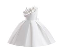 Abiti Bambine Eleganti da Cerimonia per Comunione Bimba Vestito Velluto Bambina Nero Ragazza 12 Anni Long Sleeve White Top Kids Inverno Bambini