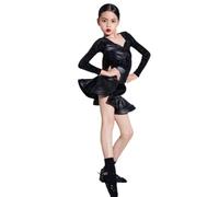 Abiti Da Ballo Latino Professionali For Ragazze, Abiti Da Ballo Da Sala For Ragazze Abiti Da Competizione Di Ballo Professionali For Abiti Da Salsa Tango(120cm)