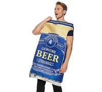 Abiti da carnevale di birra,Costume da lattina di birra | Abiti da birra Soda Jerk,Vestito da festa della birra, costume da bottiglia di birra adulto per adulti, Halloween, martedì grasso, carna