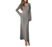 Abiti da Cerimonia Elegantissimi 2025 Comodi Donne Prendisole 100 Vestitini al Grembiule Jersey Argento Belli Brutti Ruches Champagne Mattina Reali Largo Seducenti Pranzo