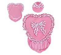 Abiti Da Da Portico - Costume Dal Design A Cuore D'amore, Vestito Da Oca Con Statua Da 23 Pollici Per Portico, Resistente E, Per San, Vacanze, Cortile All'aperto, Prat