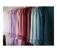 Abiti da damigella d'onore Abito da sposa Regalo da damigella d'onore Abiti da festa da sposa Vestaglia da sposa in raso Pizzo attorno alle braccia e abito con orlo inferiore