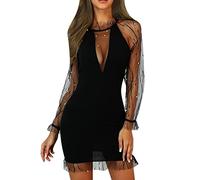 Abiti Da Donna Vestito Natale Donna Maniche Lunghe Abito Paillettes Tubino Curvy Vestito Aderente Sposa Vestiti Glitter Da Sera Corto Abiti Cerimonia Matrimonio Natalizio Black Friday 2024 Offerte