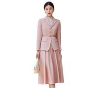 Abiti da lavoro formali da donna Stili eleganti Abbigliamento da lavoro Blazer con gonna e top Abiti da intervista di carriera, Abiti Gonna Pnnrk, L