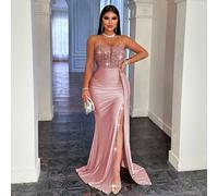 Abiti da sera eleganti da donna, outfit per San Valentino, abito natalizio, outfit per compleanno, abiti da ballo per liceo con cerniera posteriore, abito da matrimonio e festa L,M,S,XL,XS,XXLPianteTe