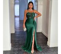 Abiti da sera eleganti per donna, outfit per San Valentino, abito natalizio, outfit per compleanno, abiti da ballo per liceo, casual con cerniera posteriore L,M,S,XL,XS,XXLColore unicoTessuto in magli