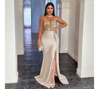 Abiti da sera eleganti per donna, outfit per San Valentino, abito natalizio, outfit per compleanno, abiti da ballo per liceo, con cerniera posteriore, abito da sposa, autunnale L,M,S,XL,XS,XXLColore u