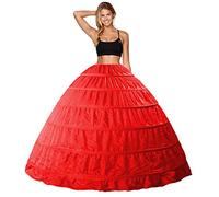 Abiti da sposa Sottogonna Sposa Sottogonna Crinolina 6 Cerchio Cerchi Sottogonna Sottoveste da Sposa Sottovesti e Sottogonna Sottoveste Wedding Petticoat Sottogonne da Donna Gonne da Donna