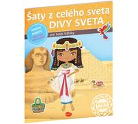 Abiti da tutto il mondo - meraviglie del mondo: libro di adesivi