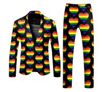 Abiti da Uomo 2 Pezzi Suit Slim Fit Wedding Dinner Tuxedo Lunghezza Media Giacche Casual Pantaloni Giacca E Stile Elegante Business alla Moda Quotidiana