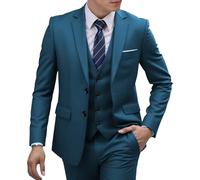 Abiti da Uomo, Completo da Uomo, Blazer Slim Fit, Pantaloni, Abito Formale per l'ospite di Nozze