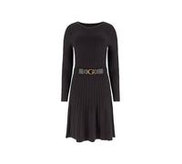 Guess - Abito Hana a maniche lunghe con cintura da donna, Marrone (Bark Brown), S