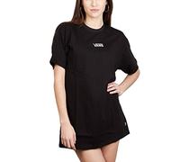 Vans Centre Logo T-Shirt Vestito Donna, Black M