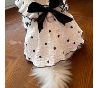 Abiti e accessori per animali domestici per la primavera e l'estate, adatti per cani e gatti come Teddy, Bichon Frise e Pomerania. Tra le caratteristiche includono adorabili abiti per cani a tema amor