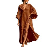 Abiti Eleganti da Cerimonia Taglie Forti Lunghi Impero Testimone Seta Yoga Convenzionali Modelli Liscio Morbido Nuova Country Pomeriggio Sogno Satin Collo Stretti Mantello Uno Grassa