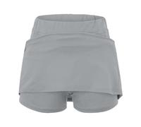Abiti estivi casual da donna pantaloni da tasca da donna a vita media culottes gonne corte pantaloni skinny abito per ospiti di nozze, blu cielo, L