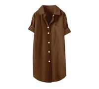 Abiti Estivi Da Donna Prendisole Elegante Scollo a V Abiti Da Sole Lungo Casual Comodo Vestiti Estivi Manica Corta Vacanza Vestito Da Sera Morbida Cerimonia Elasticizzato Abito Mare Da Spiaggia