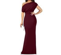 Abiti Formali per invitati a Matrimoni, Eleganti Abiti da Cocktail Senza Maniche con Spalle Scoperte, da Sera Lunghi Aderenti